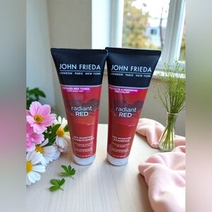 John Frieda Radiant Red Shampoo and Conditioner Set (New)